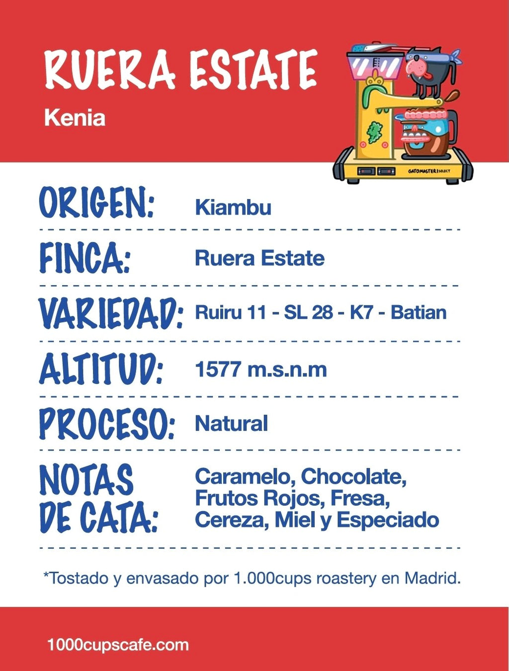 Kenia - Ruera Estate