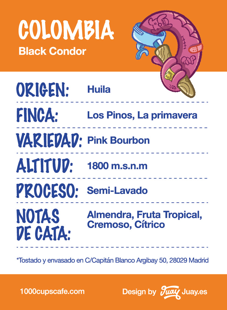 Colombia, Black Cóndor - 86,75P