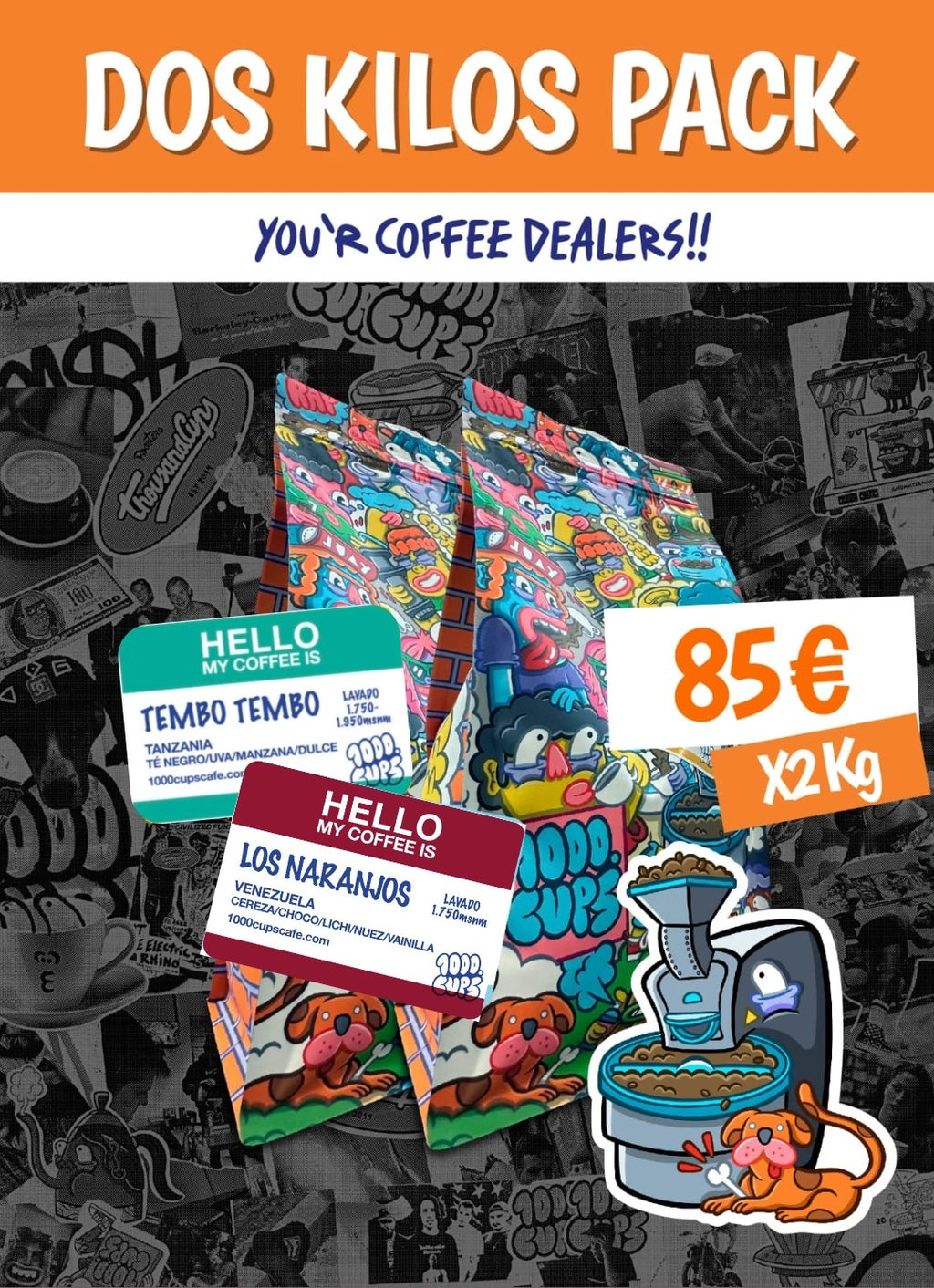 2 Kilos Pack 85€
